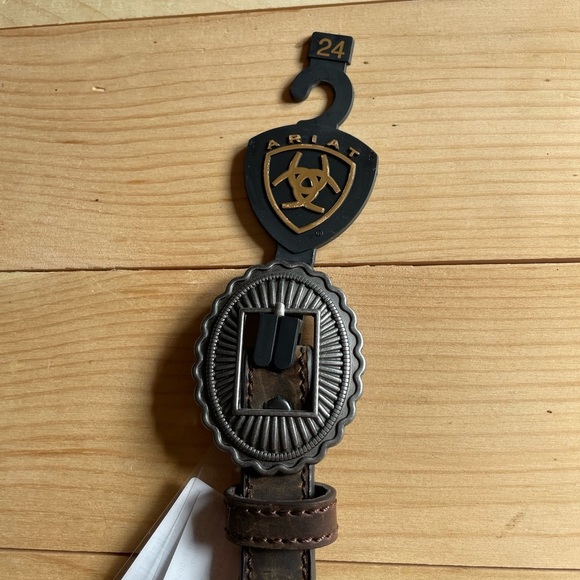 Ariat Western Girls Belt Kids Serape Oval Silver Conchos Multi Colored A1306997 - Picture 10 of 10